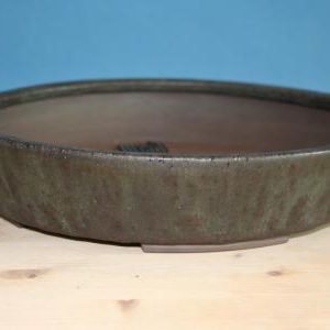 Runde Schale schwarz-grün